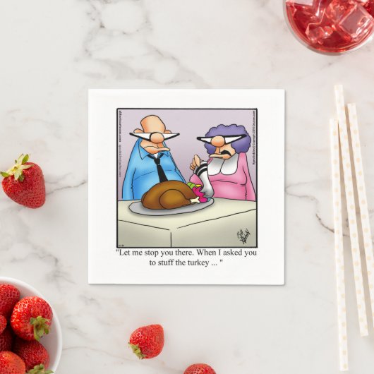 Funny Erntedank Party Napkins Serviette (Beispiel)