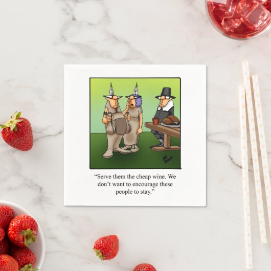 Funny Erntedank Party Napkins Serviette (Beispiel)