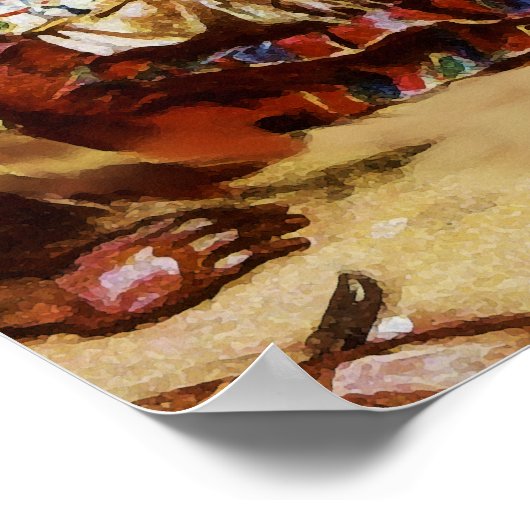 Funny Erntedank Poster (Ecke)