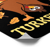 Funny Erntedank Ratet, was Türkei Hintern Poster (Ecke)