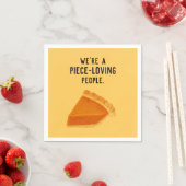 Funny Erntedank Serviette (Beispiel)