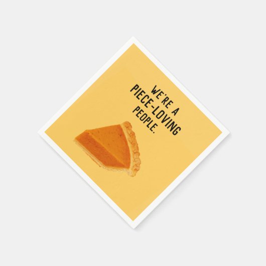 Funny Erntedank Serviette (Ecke)