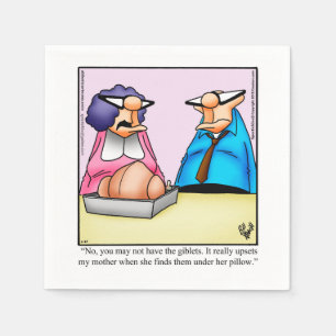 Funny Erntedank Spaß Cocktail Napkins Serviette