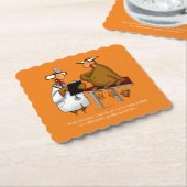 Funny Erntedank Spaß Golden Perfekt Untersetzer (angewinkelt)