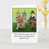 Funny Erntedank Spaß Grußkarte Karte (Gelbe Blume)