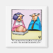 Funny Erntedank Spaß Magnet (Vorne)