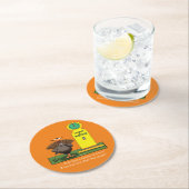 Funny Erntedank Spaß Paper Untersetzer (Vor Ort)