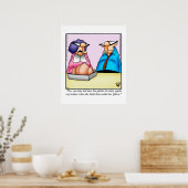 Funny Erntedank Spaß Poster (Küche)