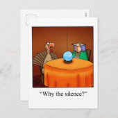 Funny Erntedank Spaß Postkarten (Vorne/Hinten)