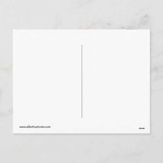 Funny Erntedank Spaß Postkarten (Rückseite)