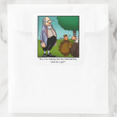 Funny Erntedank Spaß Stickers (Tasche)