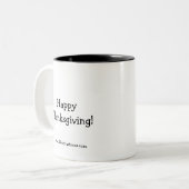 Funny Erntedank Spaß Tasse Geschenk (Vorderseite Links)