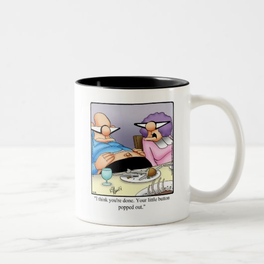 Funny Erntedank Spaß Tasse Geschenk (Rechts)
