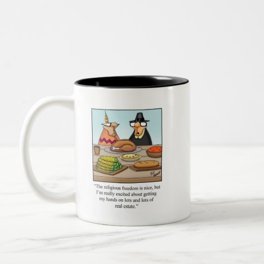 Funny Erntedank Spaß Tasse Geschenk (Links)