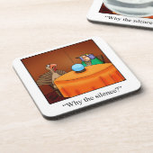 Funny Erntedank Spaß Untersetzer Set Spectickles (Linke Seite)