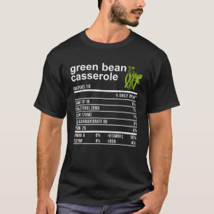 Funny Erntedank T-Shirt Green Bean Casserole Nutri