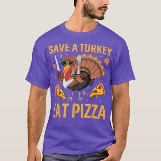 Funny Erntedank T-Shirt Rettete eine Türkei essen 