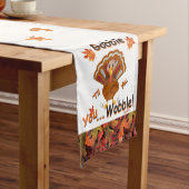Funny Erntedank Table Runner Mittelgroßer Tischläufer (Beispiel)