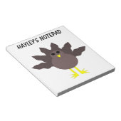 Funny Erntedank Türkei Anpassbare Notebook-PCs Notizblock (angewinkelt)