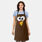 Funny Erntedank Türkei Gesicht Schürze (Getragen)