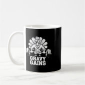 Funny Erntedank Türkei Gravy Gains Motivation G Kaffeetasse (Links)