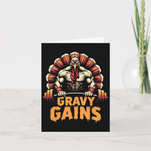 Funny Erntedank Türkei Gravy Gains Motivation G Karte