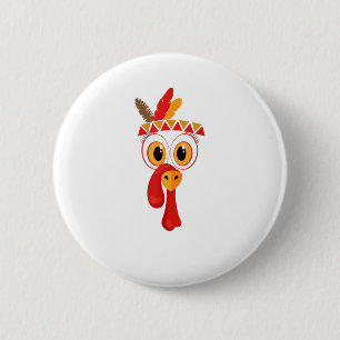 Funny Erntedank Türkei konfrontiert indischen Feat Button