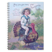 Funny Erntedank Türkei Notizblock (Vorderseite)