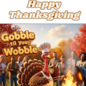 Funny Erntedank Türkei Party Karte