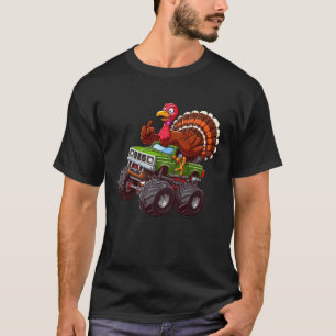 Funny Erntedank Türkei Reitmonster Truck T-Shirt