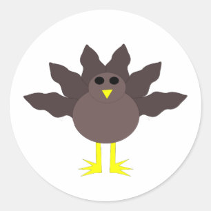 Funny Erntedank Türkei Stickers