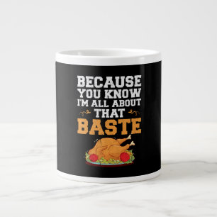 Funny Erntedank Türkei Tag Kostümgeschenk Jumbo-Tasse
