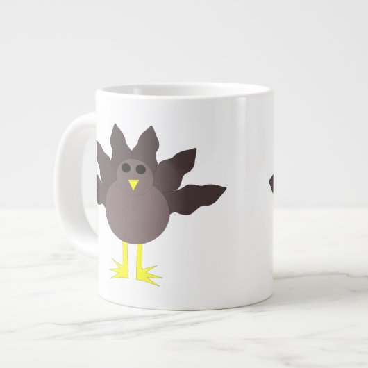 Funny Erntedank Türkei Tasse (Vorderseite Links)
