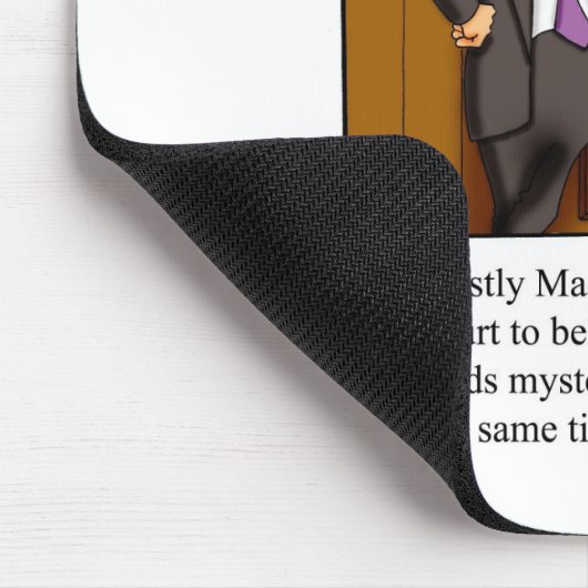 Funny Erntedank Türkei Test! Mousepad (Ecke)