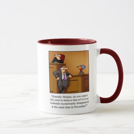 Funny Erntedank Türkei Trial Spaß Tasse (Rechts)