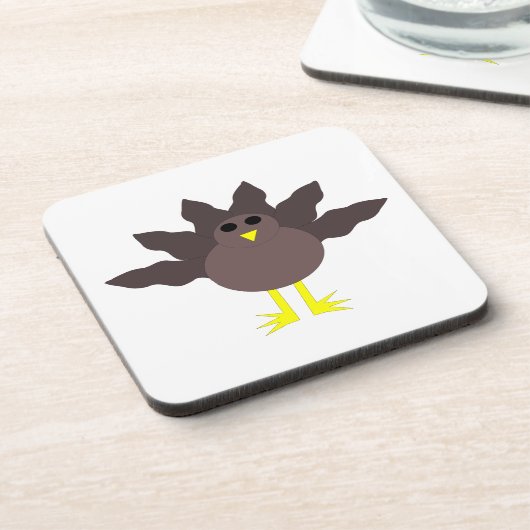 Funny Erntedank Türkei Untersetzer (Linke Seite)