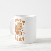 FUNNY ERNTEDANK TÜRKEY CAT MEOW I BIN A CAT KAFFEETASSE (Vorderseite Links)