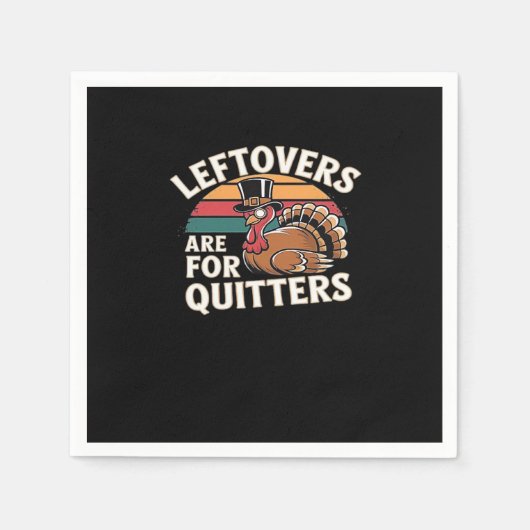 Funny Erntedank Turkey Design - "Liebhaber des Leb Serviette (Vorderseite)
