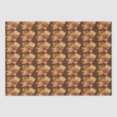 Funny Erntedank Turkey Holiday Tissue Paper Seidenpapier (Vorderseite)