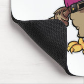 Funny Erntedank Turkey Hunter Mousepad (Ecke)