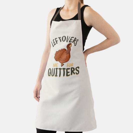 Funny Erntedank Turkey Leftovers Quitters Schürze (InSitu)