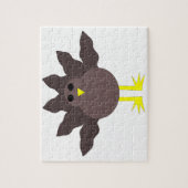 Funny Erntedank Turkey Puzzle (Vertikal)