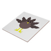 Funny Erntedank Turkey Tile Fliese (Seite)