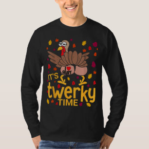Funny Erntedank Twerky Türkei Hintern I Heart Grav T-Shirt