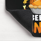 Funny Erntedank war ich dünn, bevor das Abendessen Mousepad (Ecke)