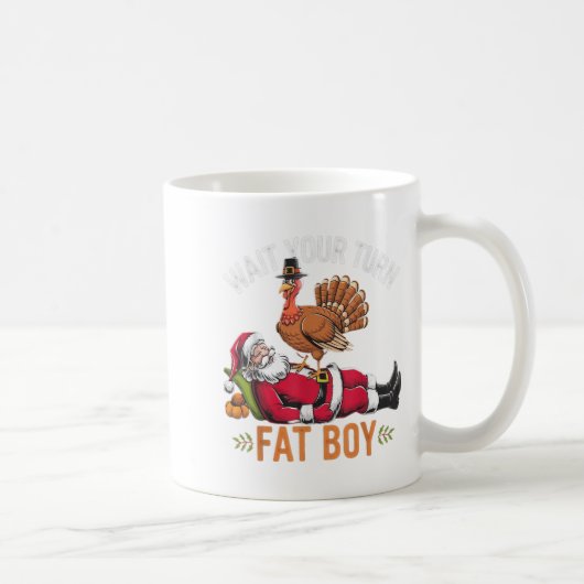 Funny Erntedank Weihnachten Türkei Weihnachtsfeier Kaffeetasse (Rechts)