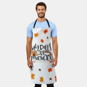 Funny Erntedank Zitat Meine Rolls sind hausgemacht Schürze (Getragen)