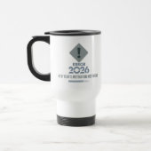 Funny Error 2026 Motivation Commuter Travel Mug Reisebecher (Links)