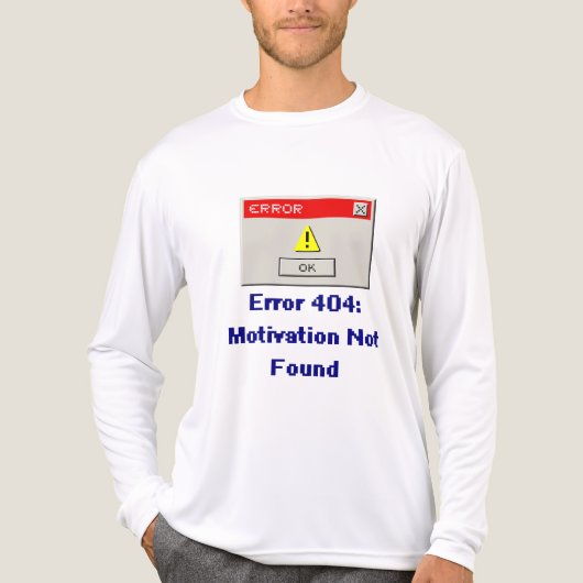 Funny Error 404 Motivation wurde nicht gefunden Re Tri-Blend Shirt (Vorderseite)