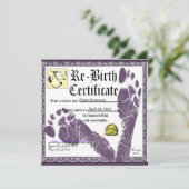 Funny Erwachsene Geburtstagsfeier Einladungen (Stehend Vorderseite)